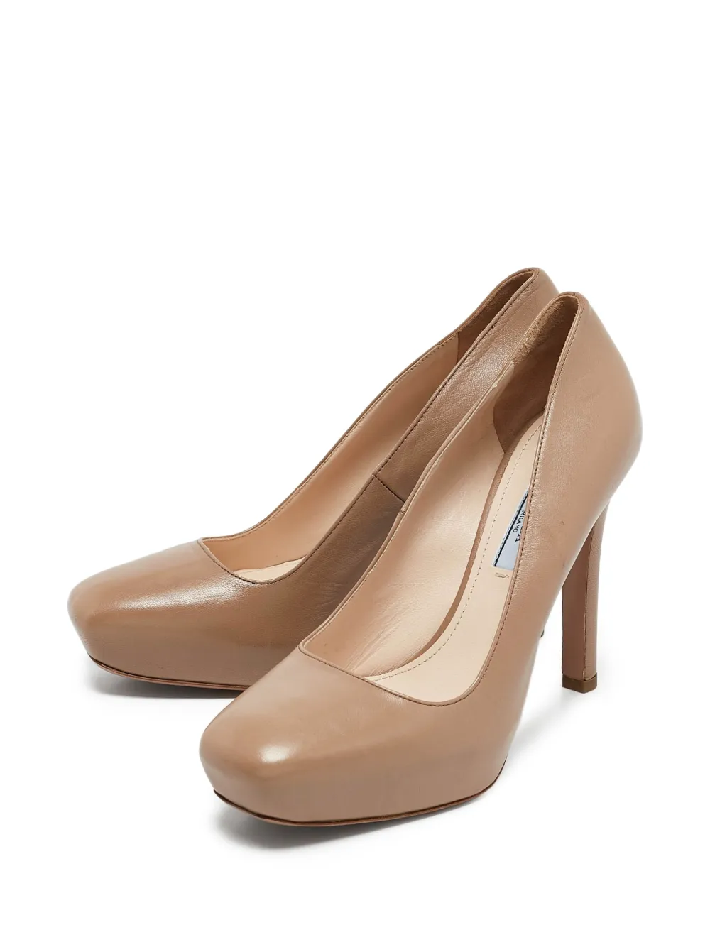 Prada Pre-Owned 120mm leather pumps | Image 2