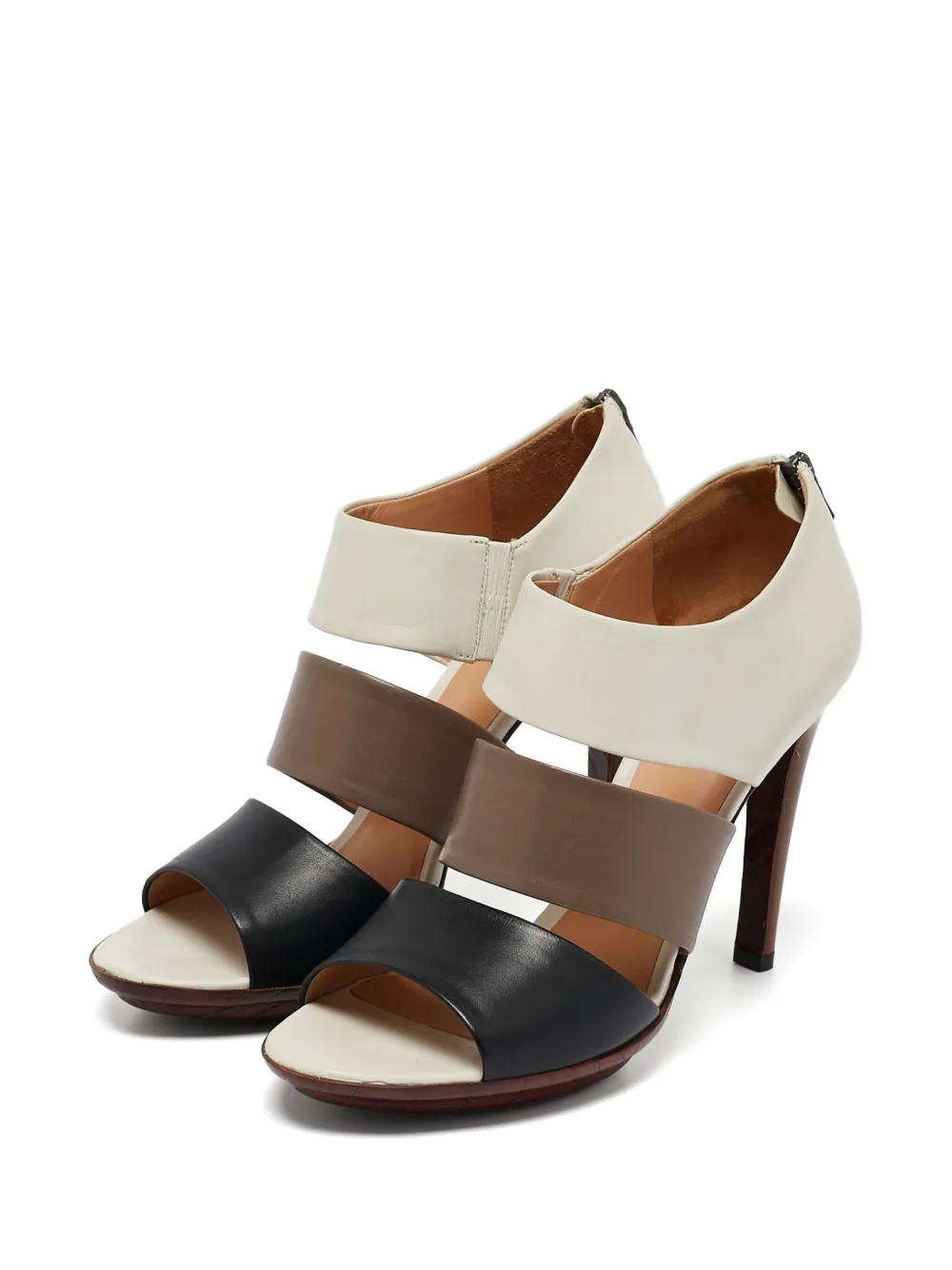 Bottega Veneta Pre-Owned 115mm leather sandals | Image 2