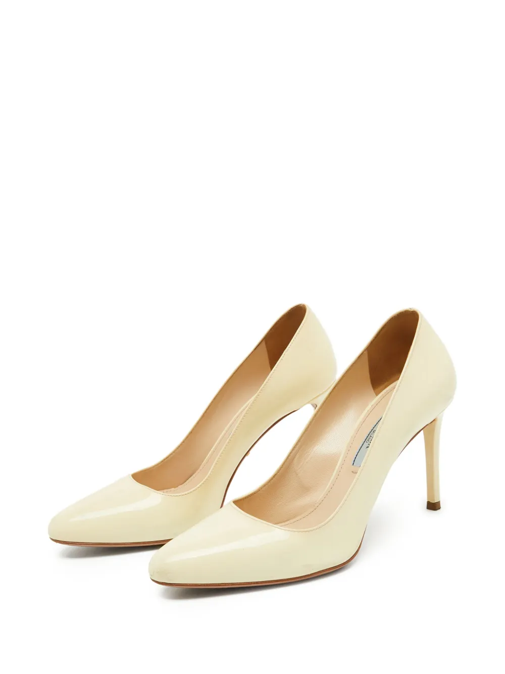Prada Pre-Owned 95mm leather pumps | Image 2