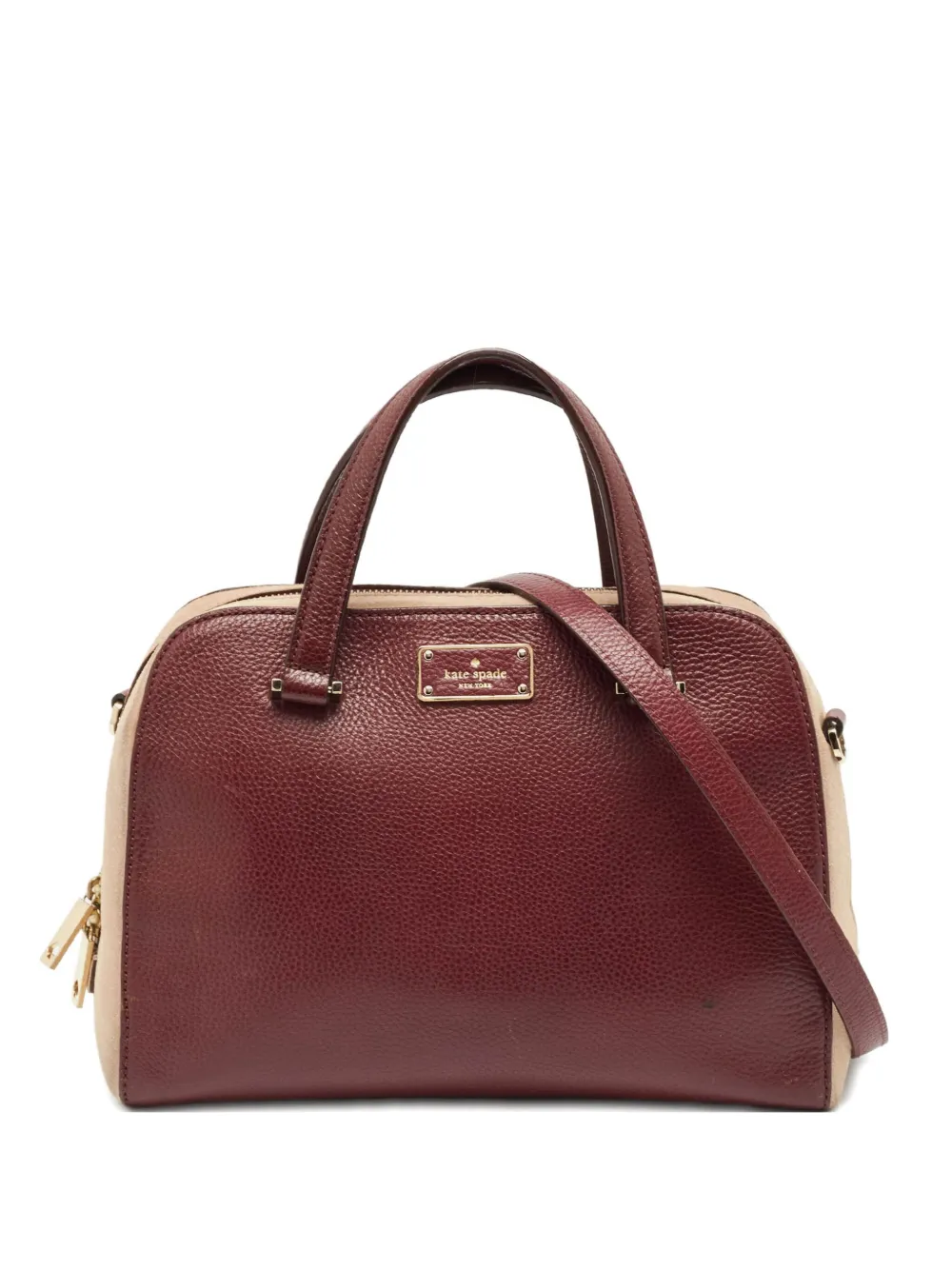 Kate Spade 2024 プレオウンド フェリックス レザーハンドバッグ - レッド