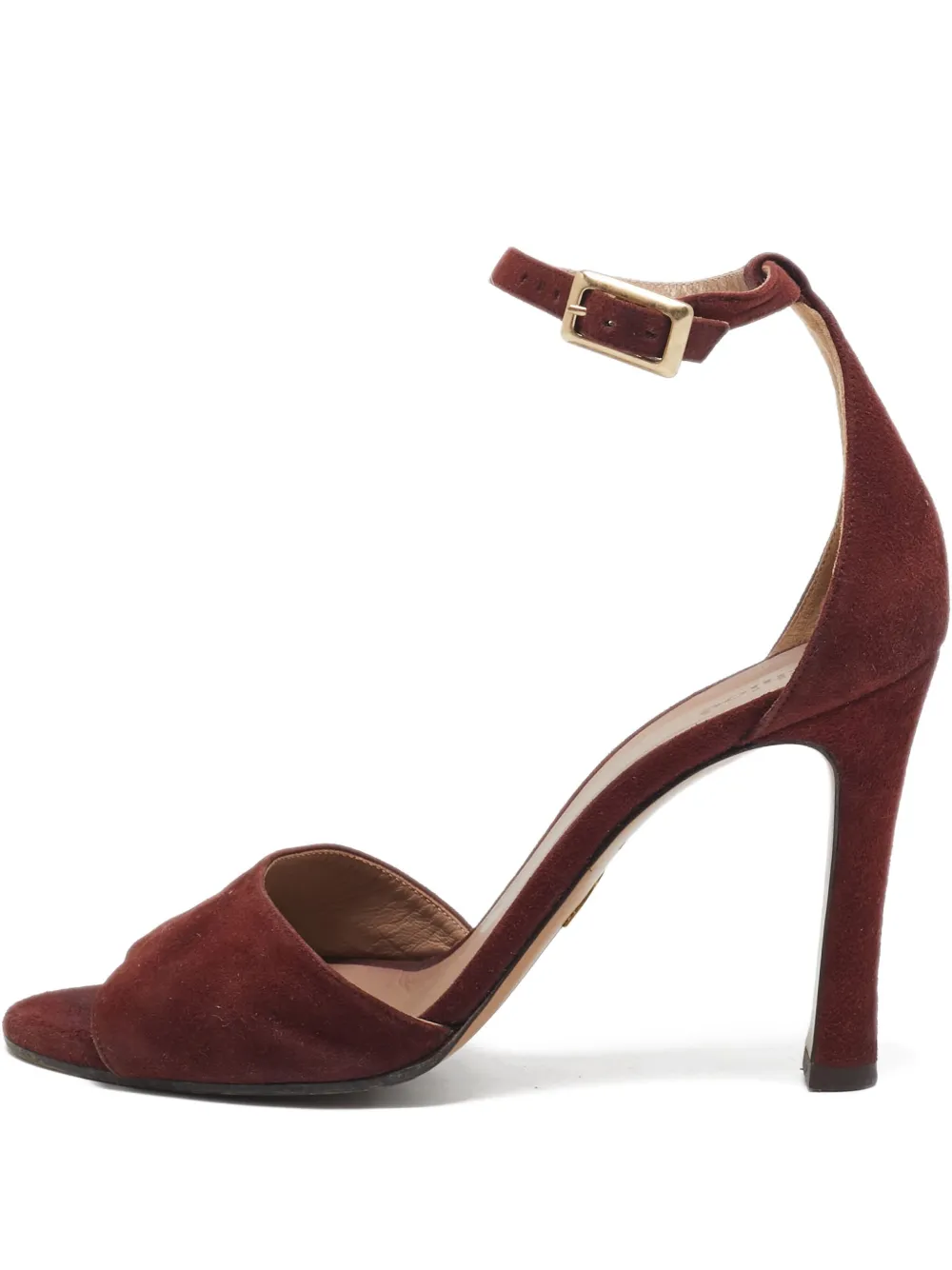 Chloé Pre-Owned sandales en daim 105 mm | rouge | Image 1
