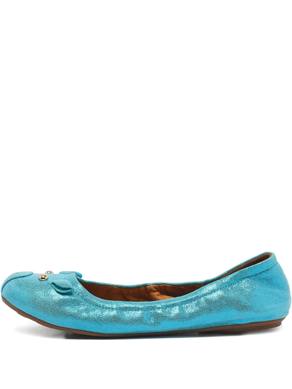 Marc Jacobs Vintage metallic ballet flats | Blue | Image 1