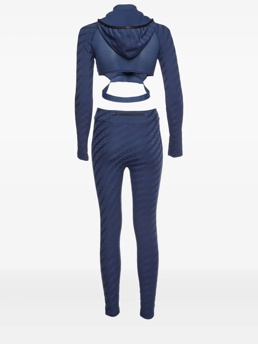 Fendi Pre-Owned logo-pattern tracksuit | Image 2