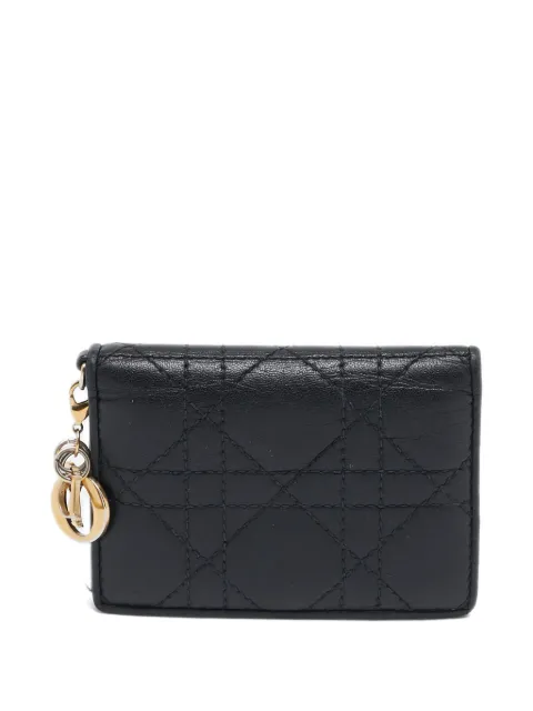 Christian Dior Pre-Owned Cannage Flap Card case