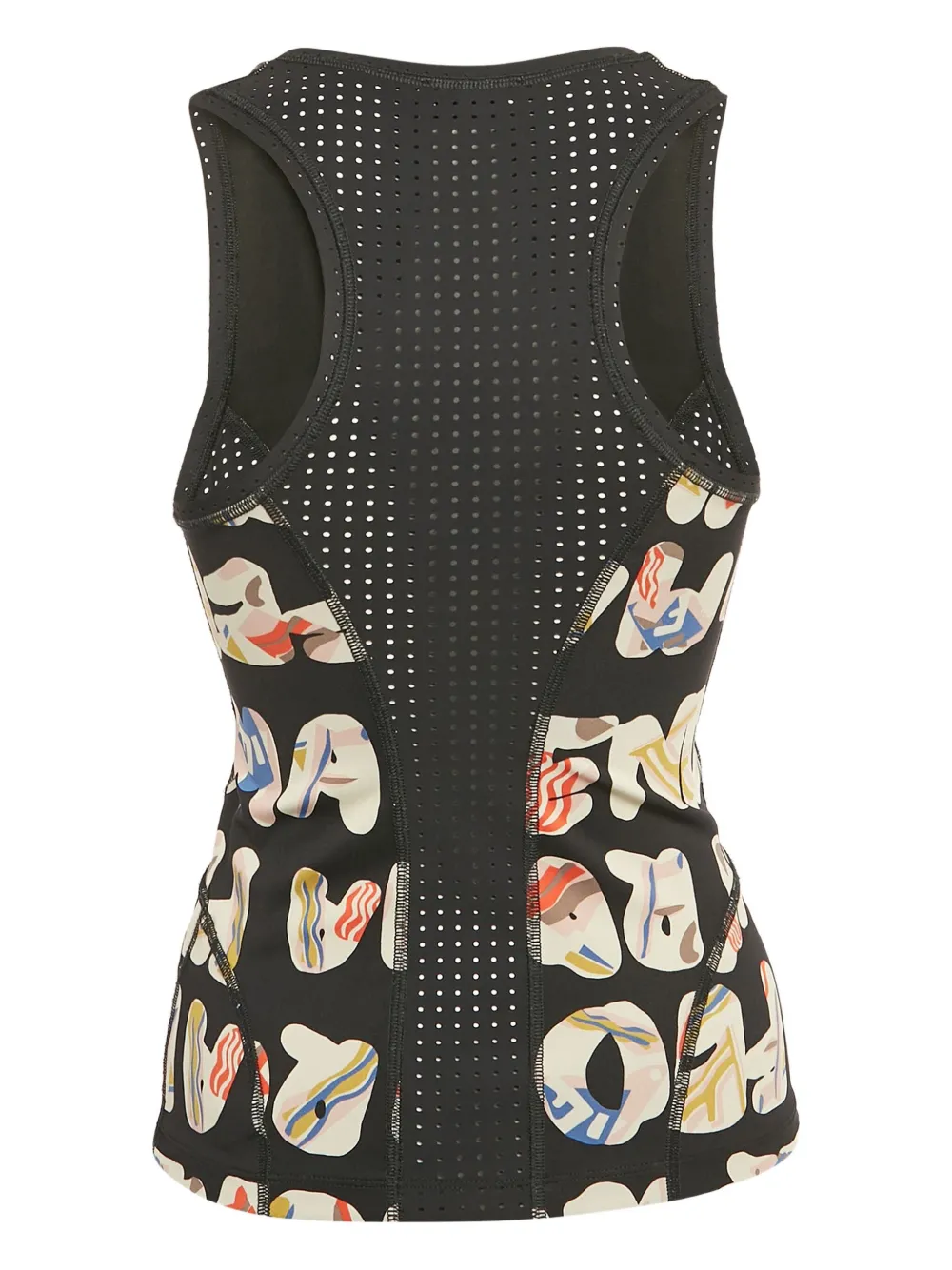 Fendi Pre-Owned logo-print sleeveless top | Image 2