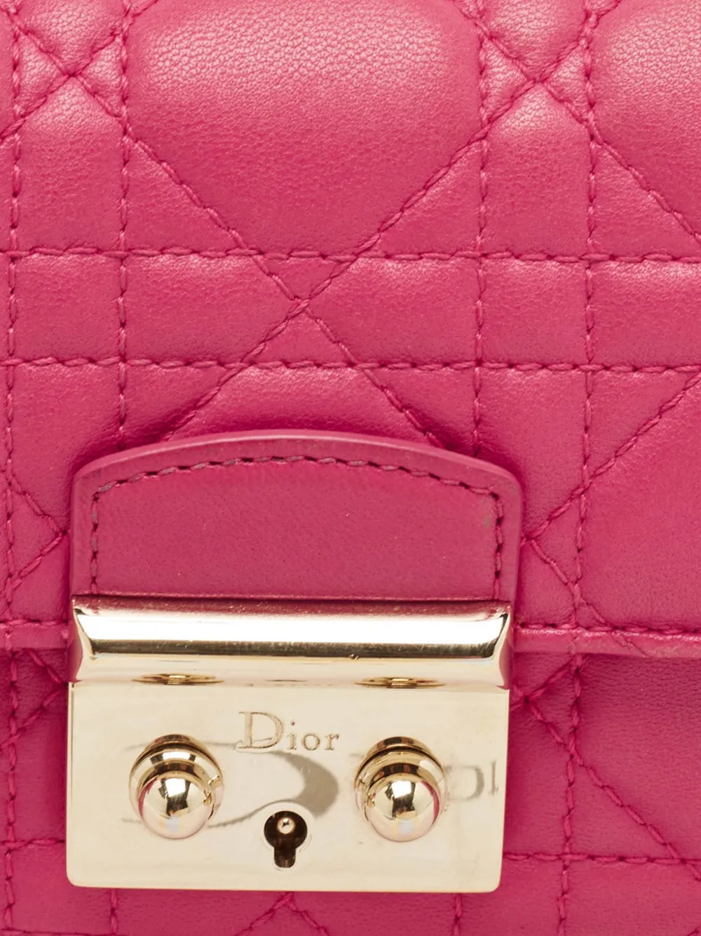 Pre-owned Dior Cannage Wallet