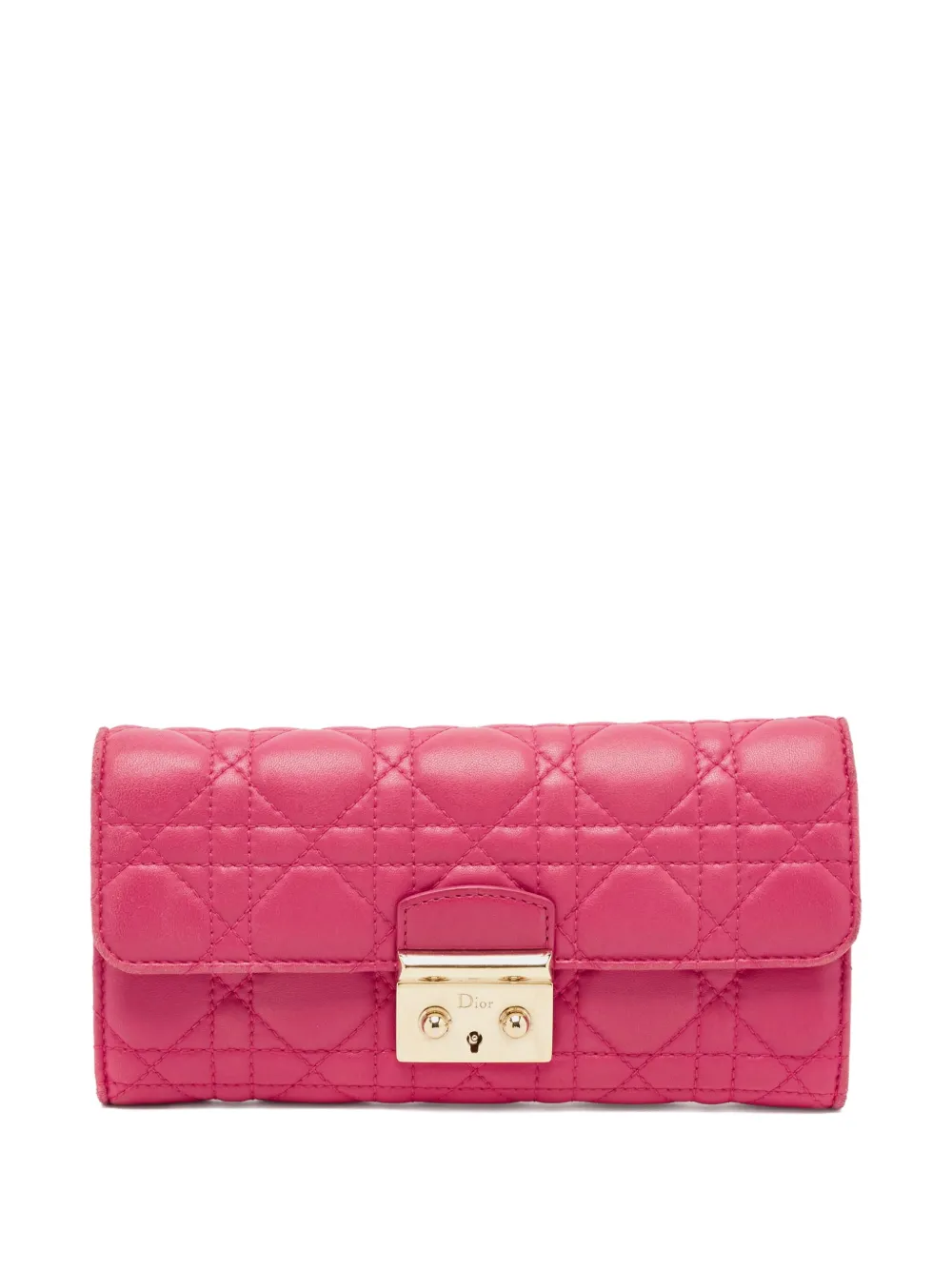 Christian Dior Pre-Owned Cannage wallet | rosado | Image 1