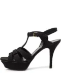 Saint Laurent Pre-Owned 110mm Tribute sandals - Black