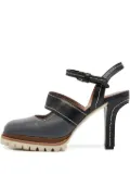 Marni Pre-Owned 125mm platform heeled pumps - Grey
