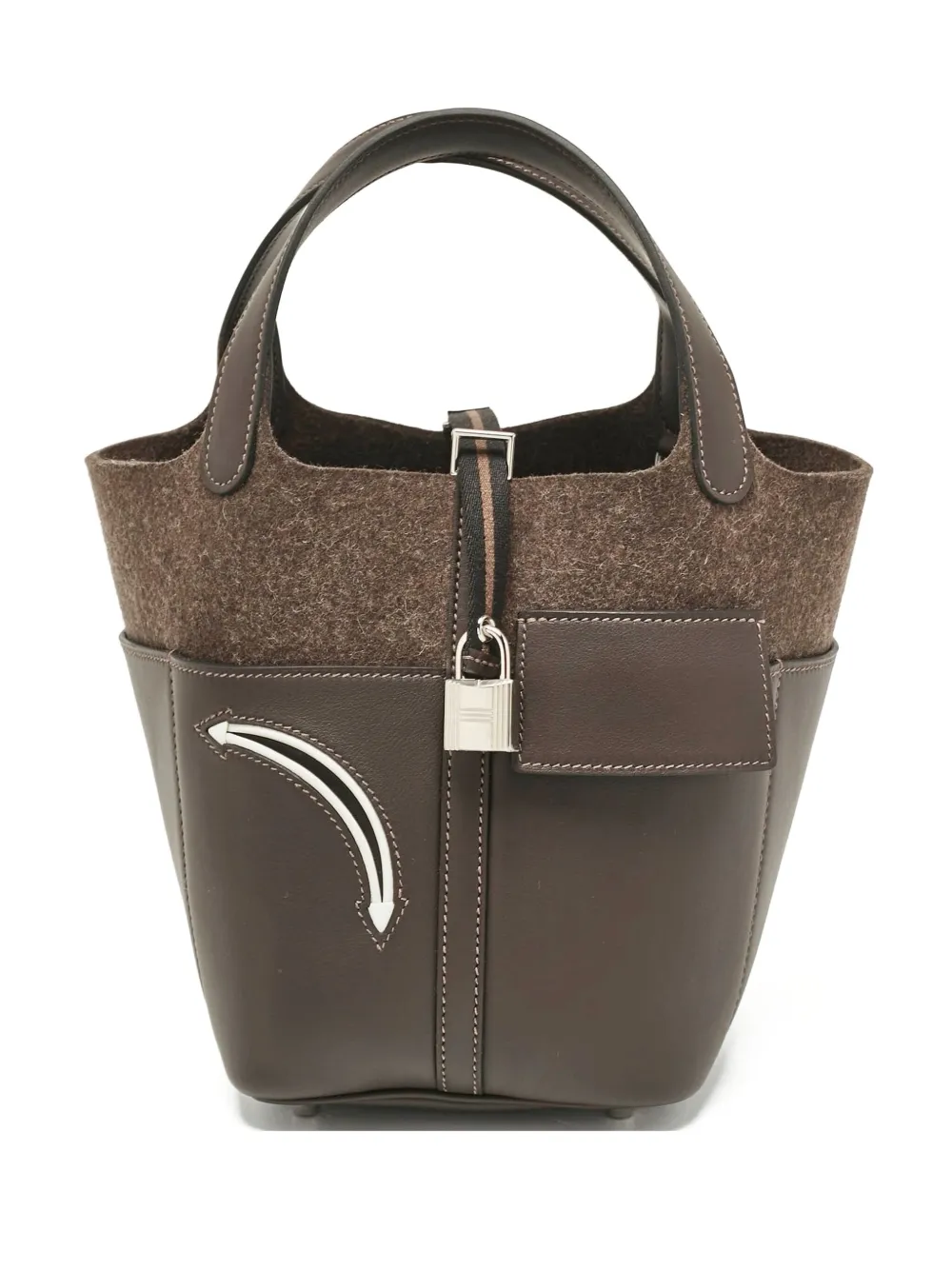 Hermès Pre-Owned ピコタン ロック 18 ハンドバッグ - ブラウン Hermès Pre-Owned ピコタン ロック 18 ハンドバッグ - ブラウン
