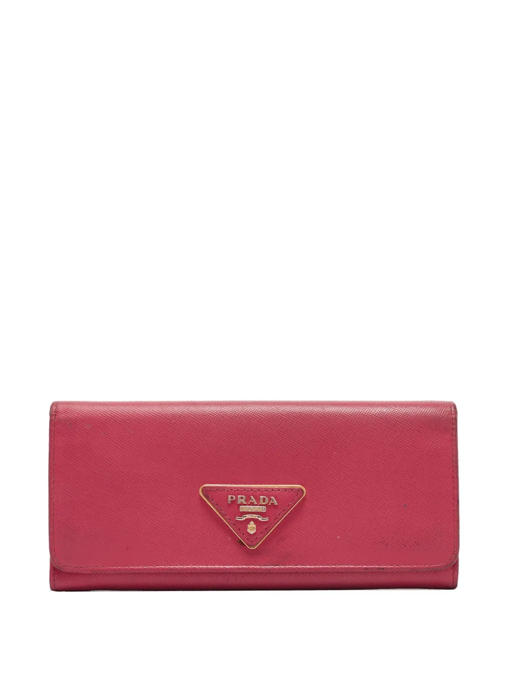 Prada Pre-Owned cartera con logo triangular | rosado | Image 1