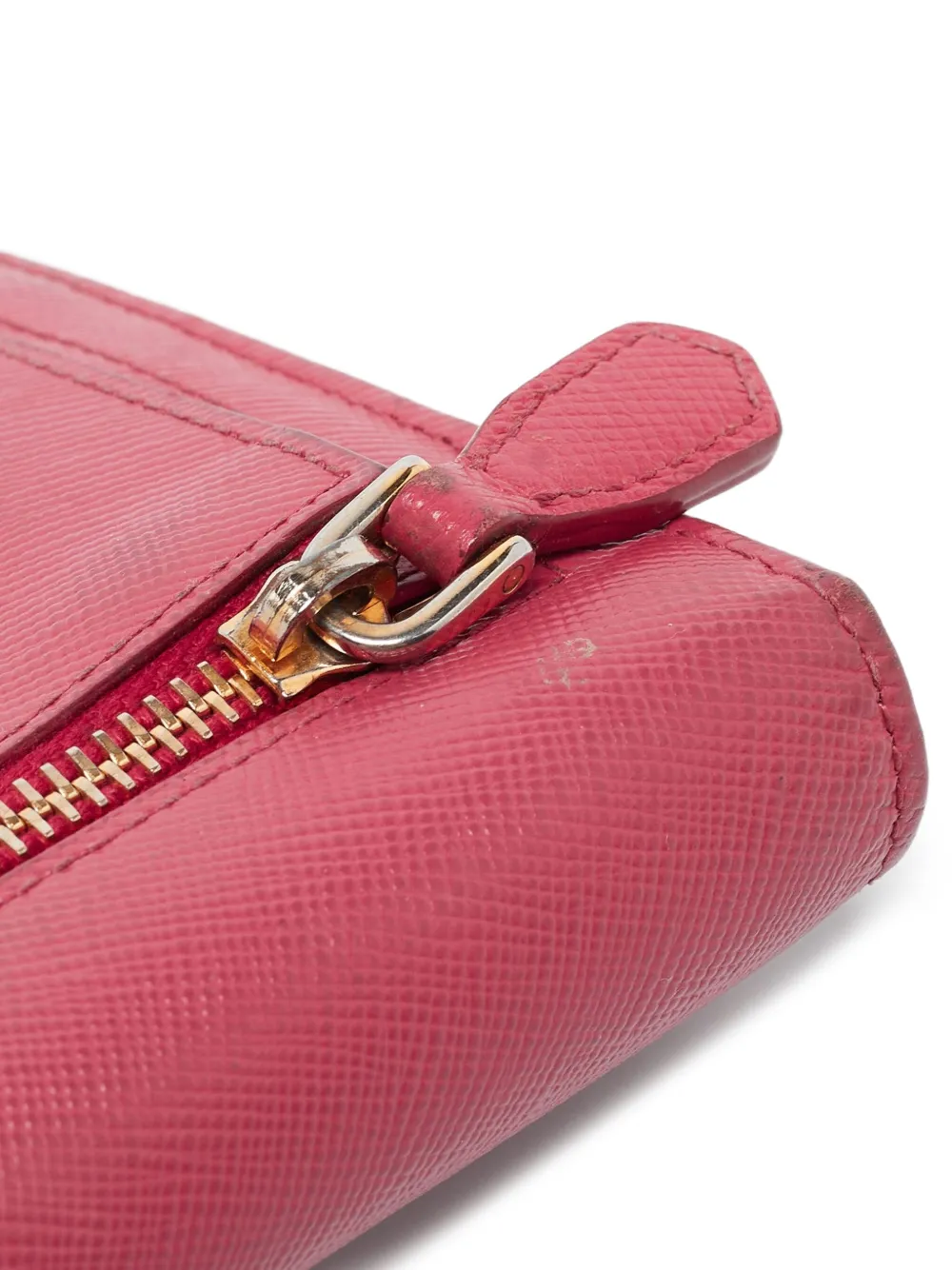 Pre-owned Prada Triangle-logo Wallet