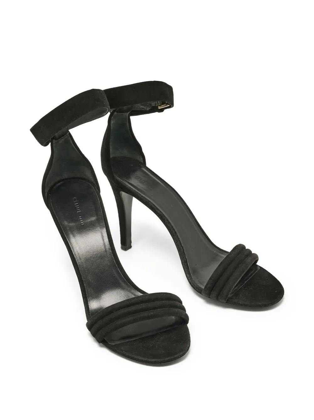 Céline Pre-Owned 105mm suede sandals | Image 2