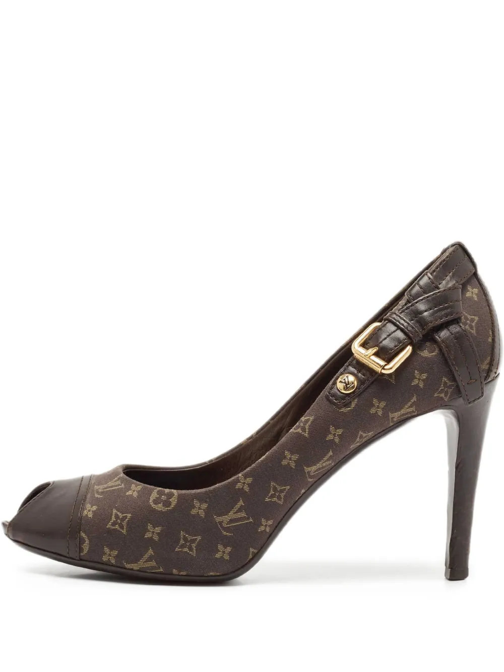 Louis Vuitton Pre-Owned モノグラム パンプス - ブラウン Louis Vuitton Pre-Owned モノグラム パンプス - ブラウン