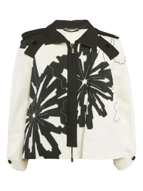 Gucci Pre-Owned floral-motif blazer