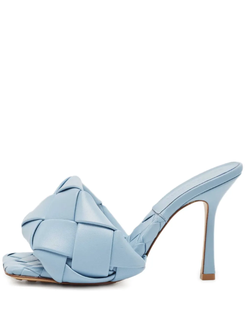 Bottega Veneta Pre-Owned 100mm Intrecciato sandals | Blue | Image 1
