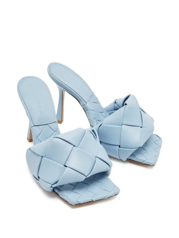 Heeled Sandals Bottega Veneta Woven Sandals Bottega Sandals