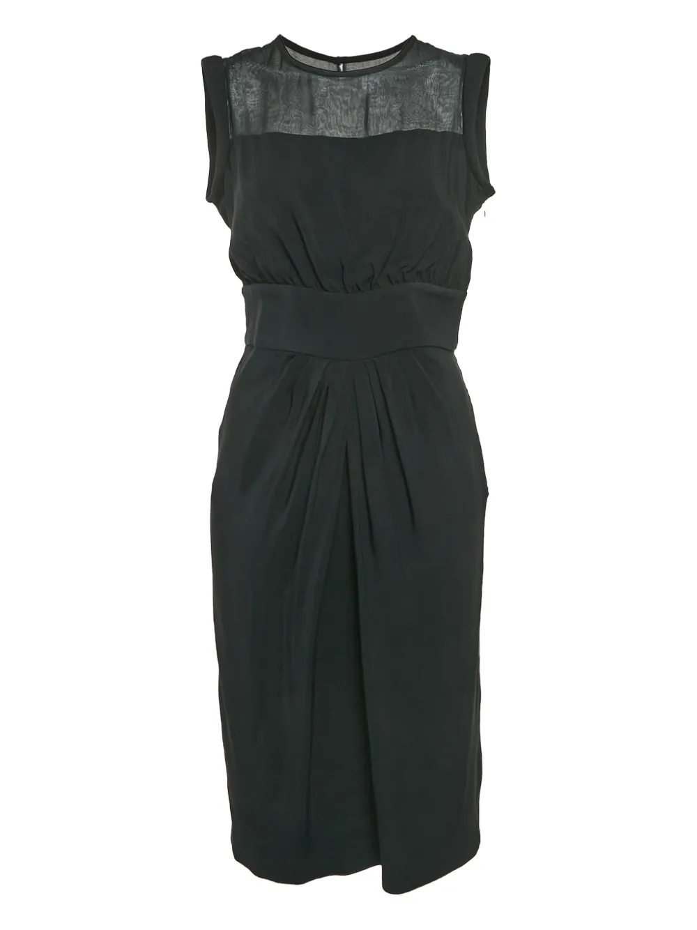 Valentino Garavani Pre-Owned silk-crepe dress | Black | Image 1