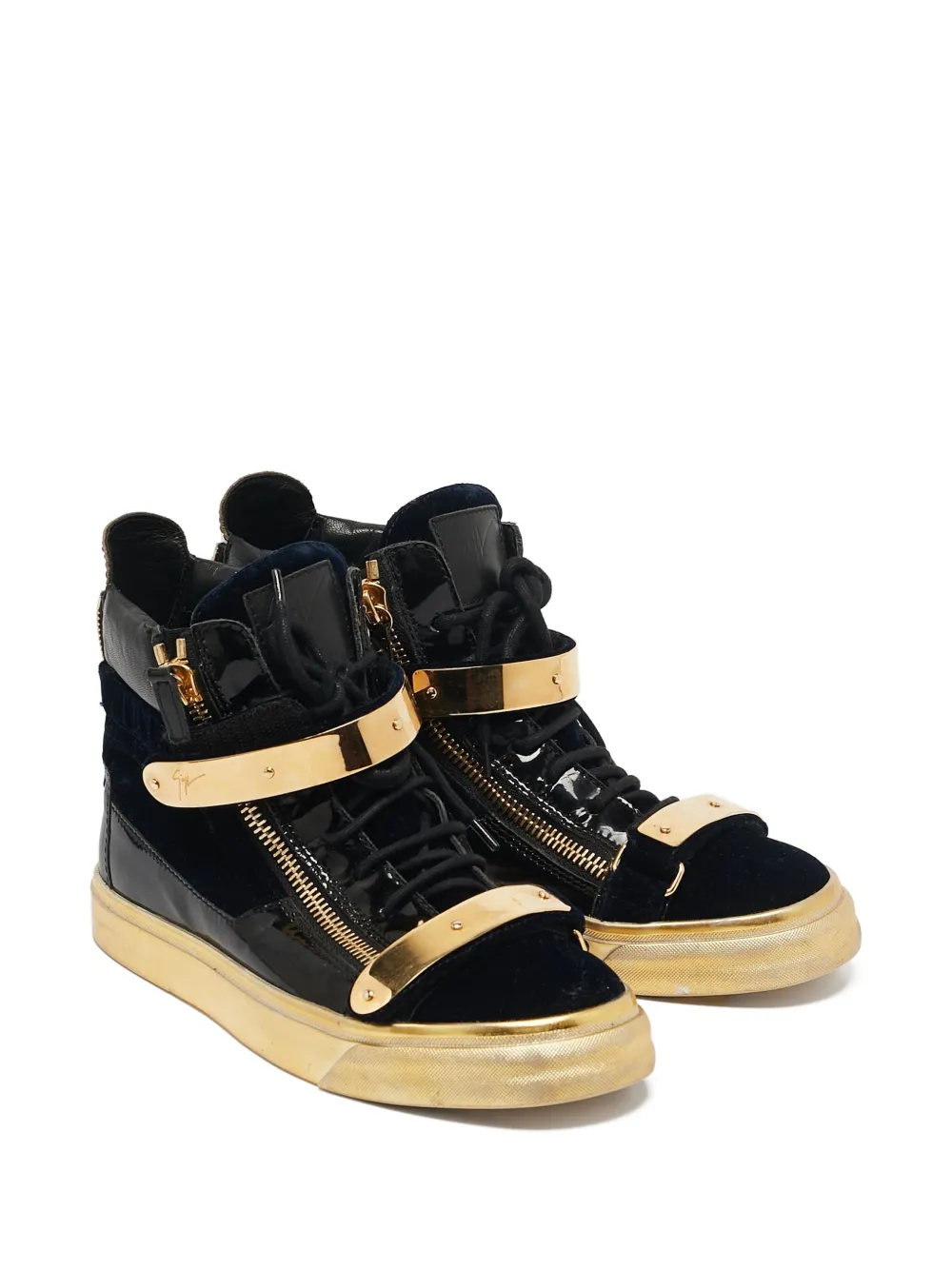 Giuseppe Zanotti baskets pre-owned Coby en cuir | Image 2