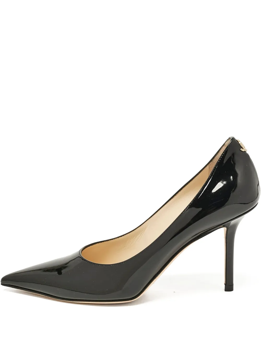 Jimmy Choo Pre-Owned zapatillas de charol con tacón de 90mm | negro | Image 1