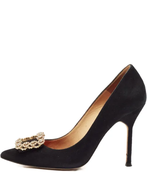 Carolina Herrera Vintage Pre-owned Pumps aus Wildleder 100mm