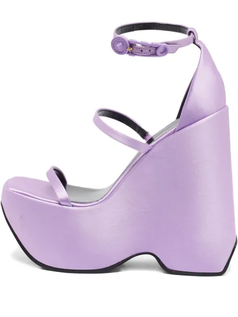 Versace Pre-Owned 150mm wedge sandals