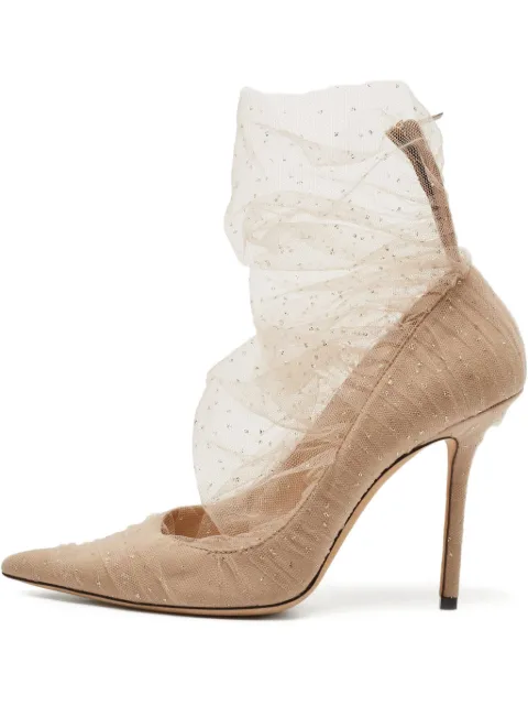 Jimmy Choo Pre-Owned 100mm Lavish pumps