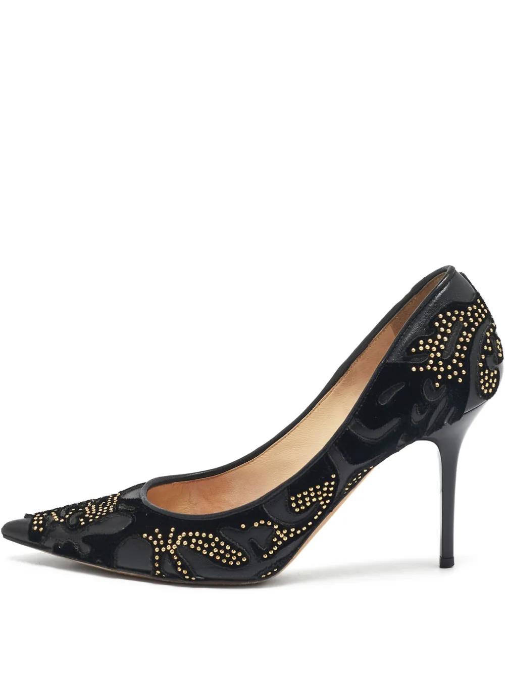 Jimmy Choo Pre-Owned zapatillas Anouk con tacón de 85mm | negro | Image 1