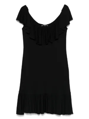 【中古】セリーヌ CELINE シルクドレスワンピース ミニ ノースリーブ 34 グレー ブラック /HK ■OS レディース セリーヌ CELINE シルクドレスワンピース ミニ ノースリーブ 34 グレー