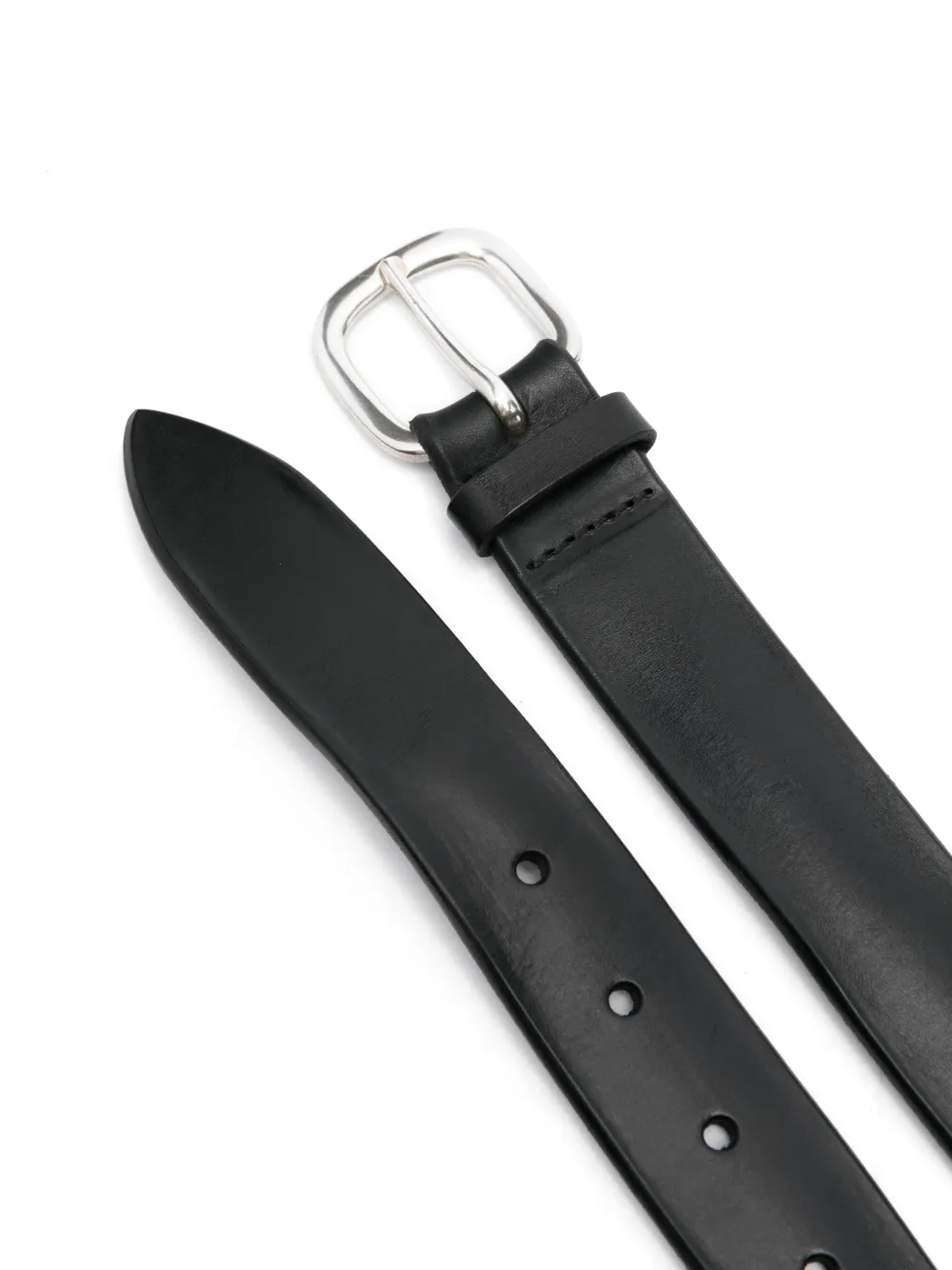 Orciani leather belt - Zwart