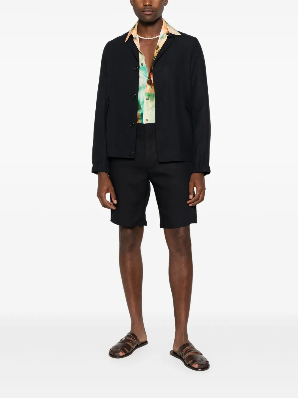 Paul Smith floral-print shirt - Beige