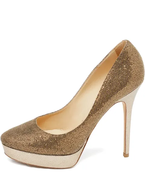 Jimmy Choo Pre-Owned 135mm platform pumps