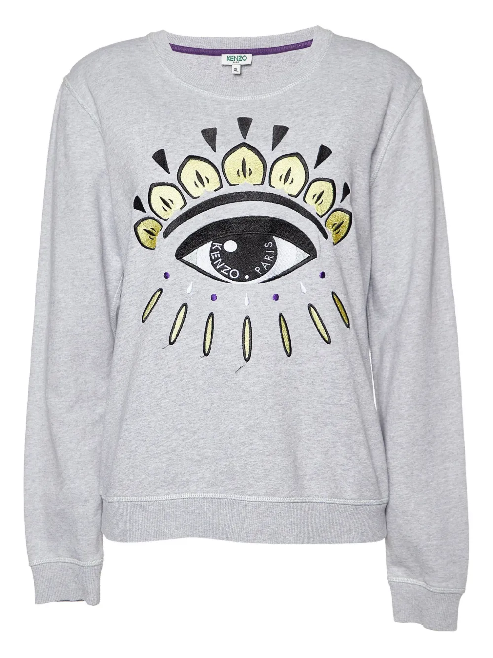 Kenzo Pre-Owned cotton sweatshirt | Grey | Image 1