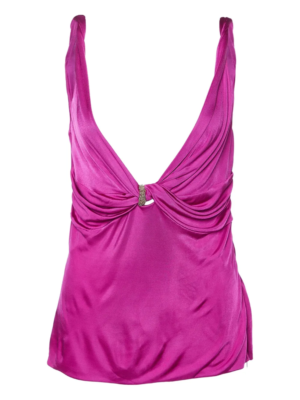 Versace Pre-Owned draped top | Pink | Image 1