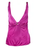 Versace Pre-Owned draped top - Pink