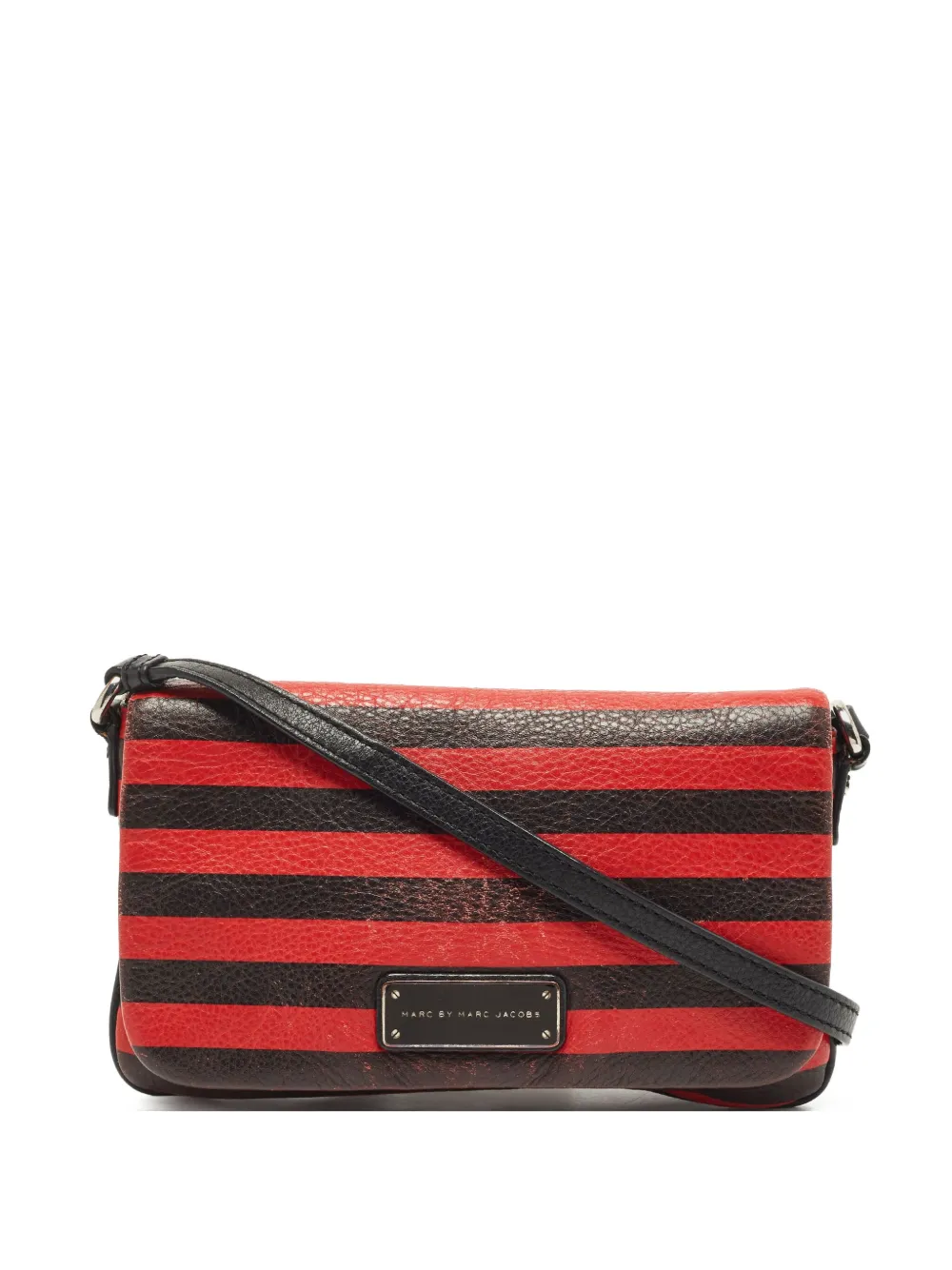 Marc Jacobs Vintage striped leather cross body bag | Red | Image 1