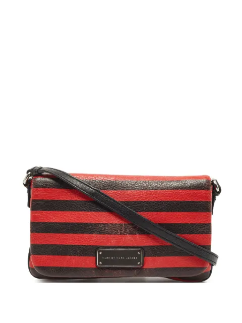 Marc Jacobs Vintage striped leather cross body bag