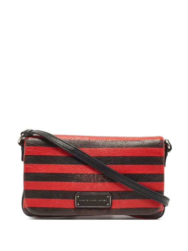 Marc Jacobs Vintage ストライプ ショルダーバッグ | レッド | FARFETCH JP