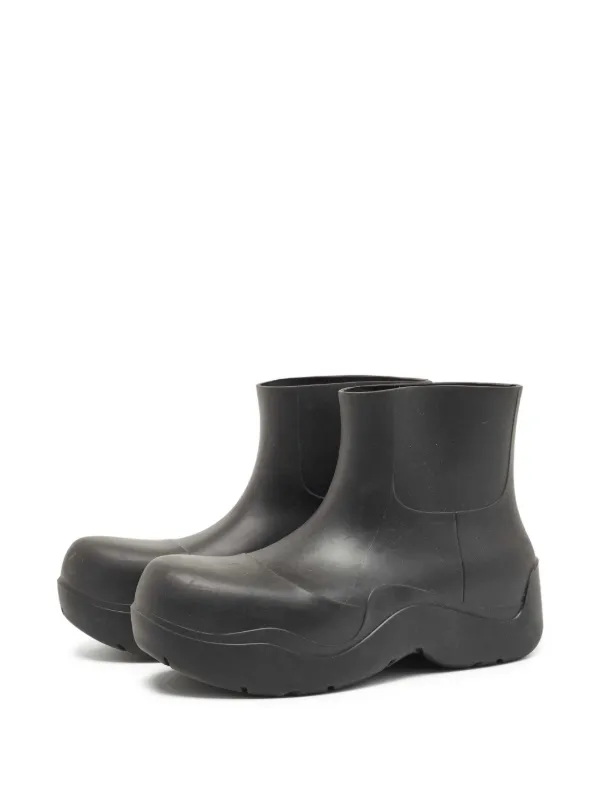 靴 bottega veneta puddle Bottega Veneta Pre-Owned Puddle Boots | Black | FARFETCH JO
