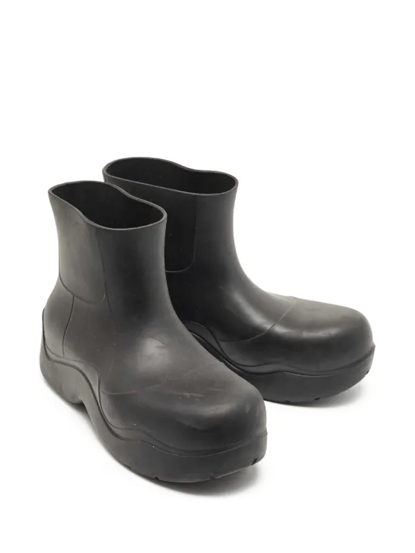 Bottega Veneta Pre-Owned Puddle Boots | Black | FARFETCH