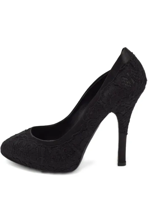 Dolce & Gabbana Pre-Owned 110mm lace pumps