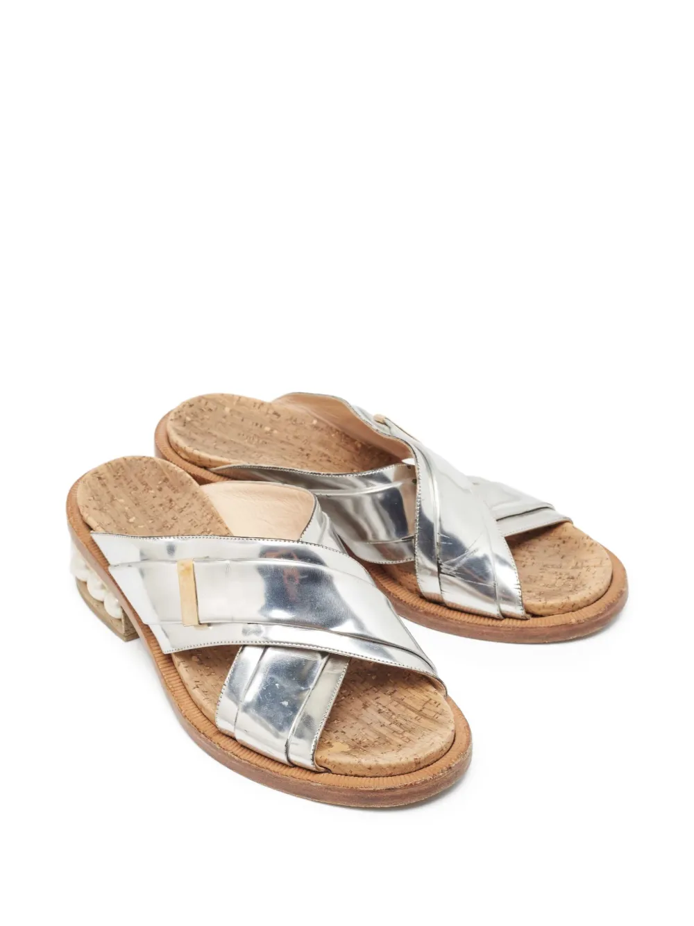 Nicholas Kirkwood 50mm leather sandals | Image 2