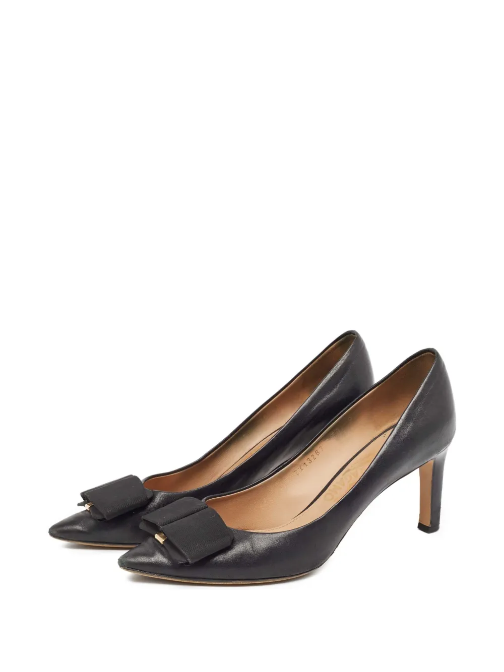Ferragamo Pre-Owned 80mm Vara-bow pumps | Image 2