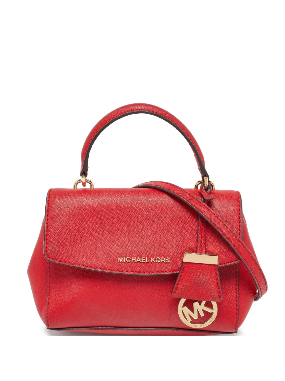 Michael Kors Vintage extra small Ava saffiano-leather tote bag | Red | Image 1