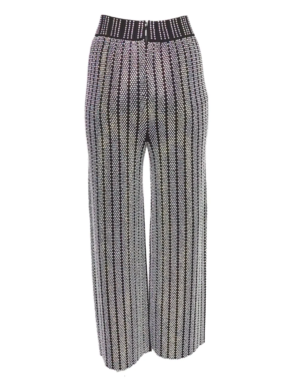 Gucci Pre-Owned rhinestone-embellished trousers | Image 2