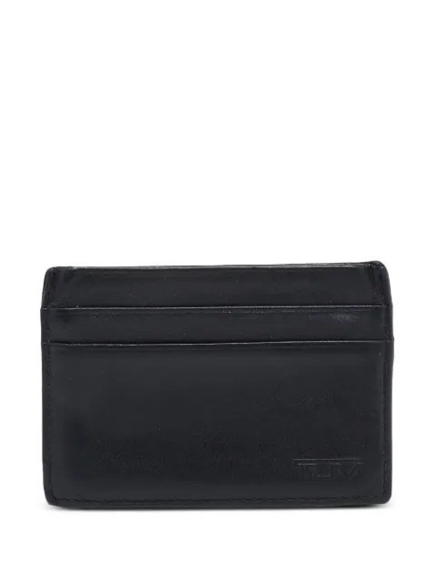 Tumi pre-owned leather card holder