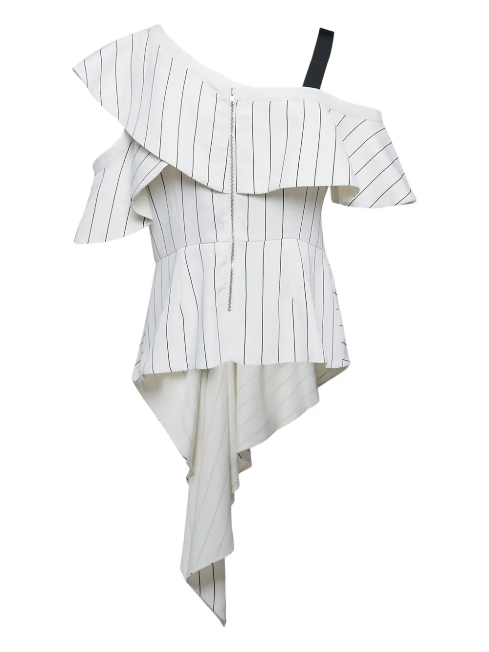 Self-Portrait pre-owned ruffled off-shoulder top | Image 2