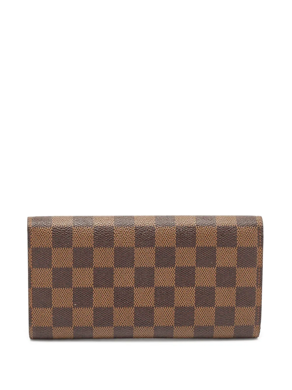Louis Vuitton Pre-Owned Leren portemonnee Bruin