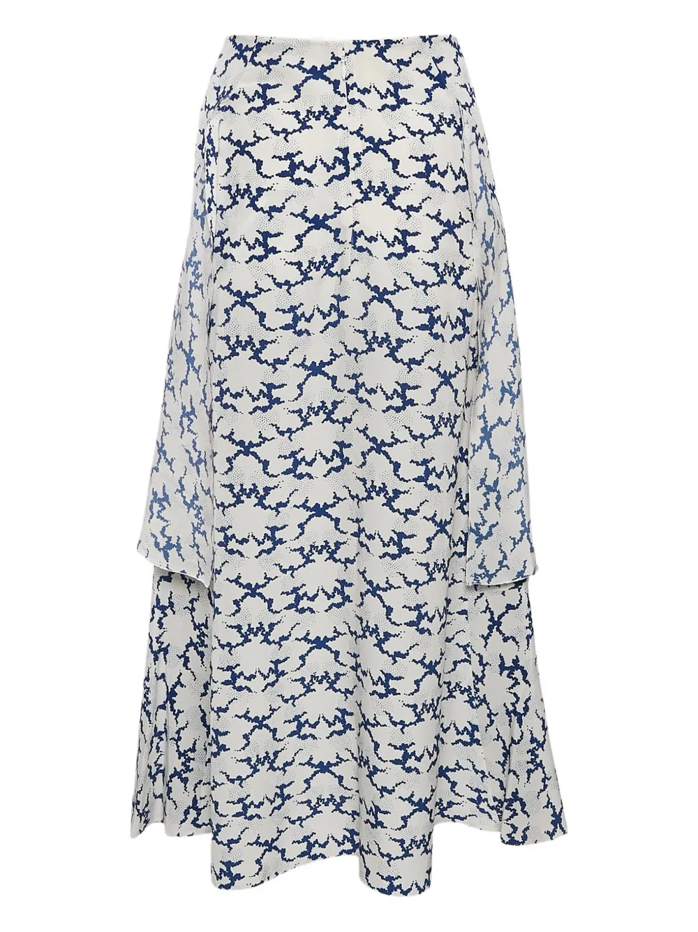 Stella McCartney Pre-Owned silk maxi skirt | White | Image 1