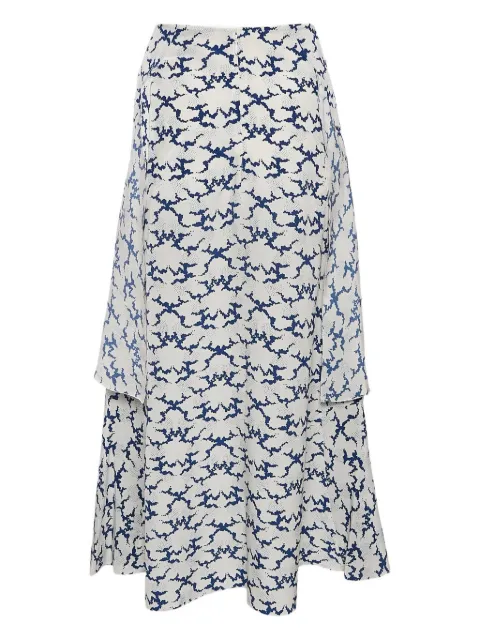 Stella McCartney Pre-Owned silk maxi skirt